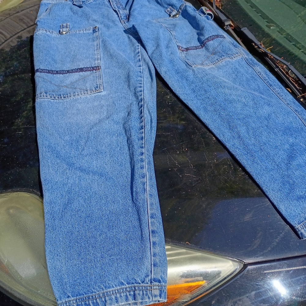 Vintage Baggy Cargo Jeans - Picture 4 of 9